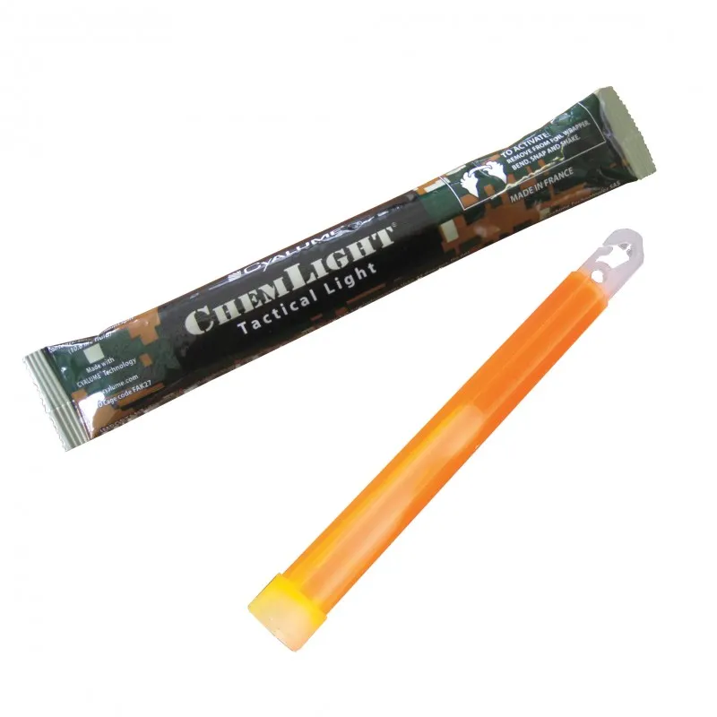 Cyalume Chemlight II 6" 12H - Orange