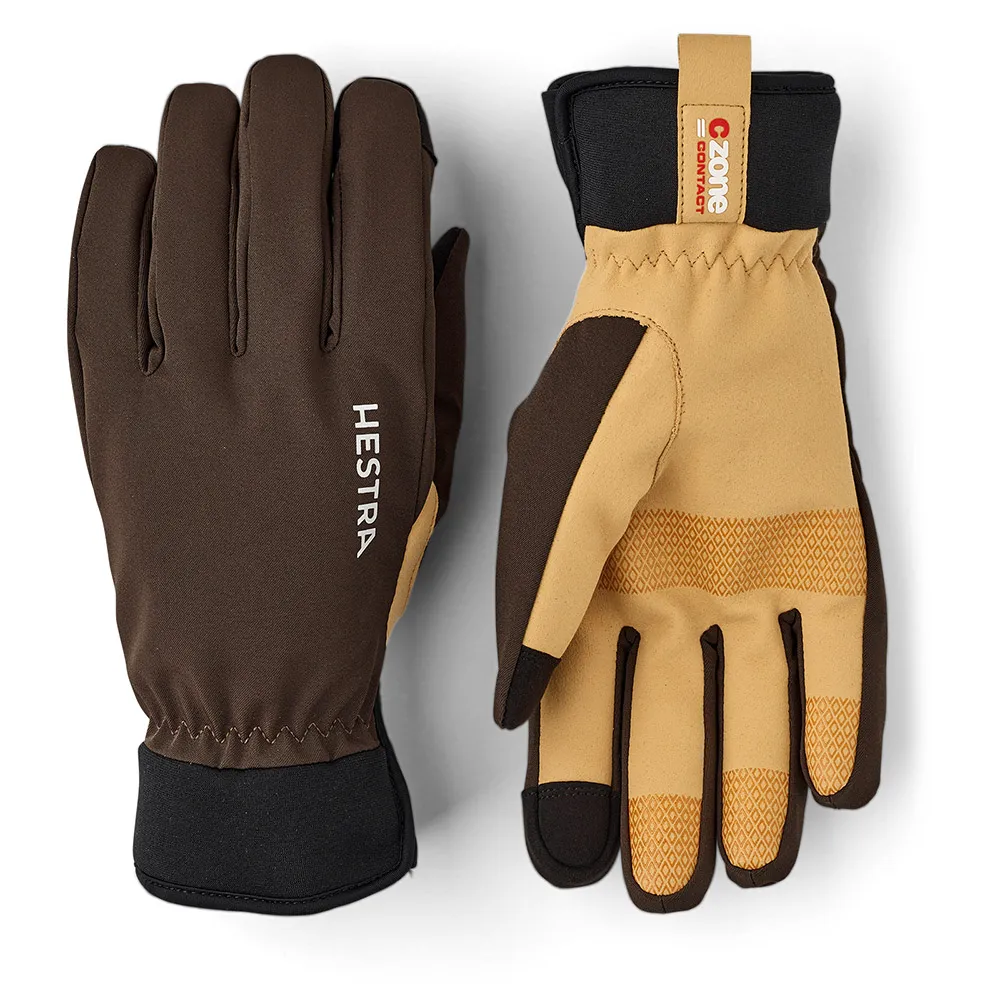 Hestra CZone Contact Glove 5-finger Dark forest - 7