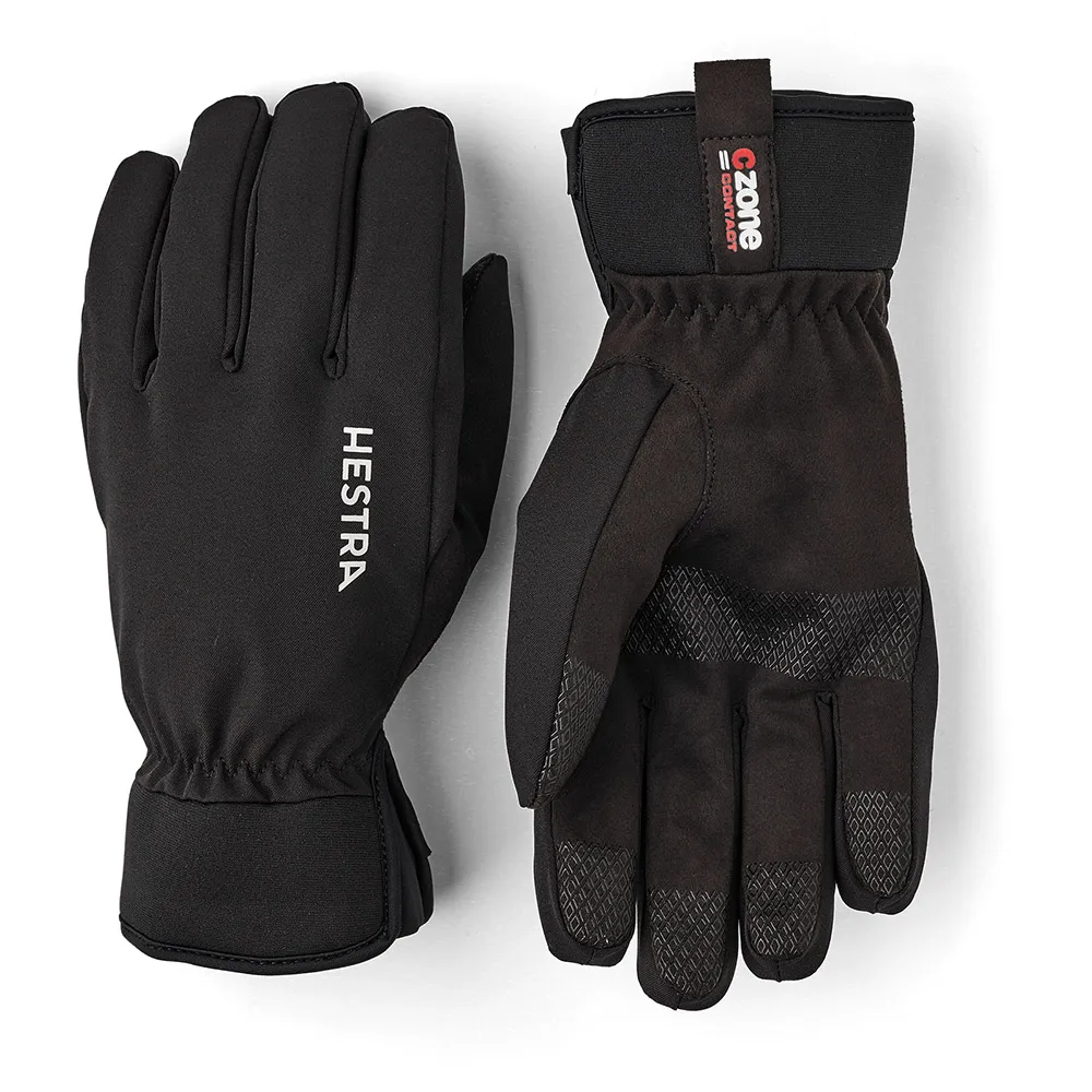 Hestra CZone Contact Glove 5-finger Svarta - 6