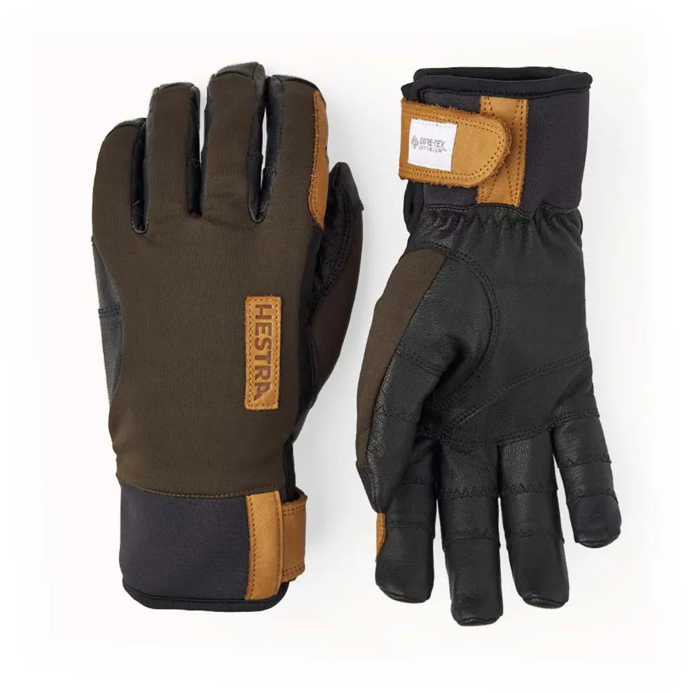 Hestra Ergo Grip Active Wool Terry Dark forest & Svart - 10