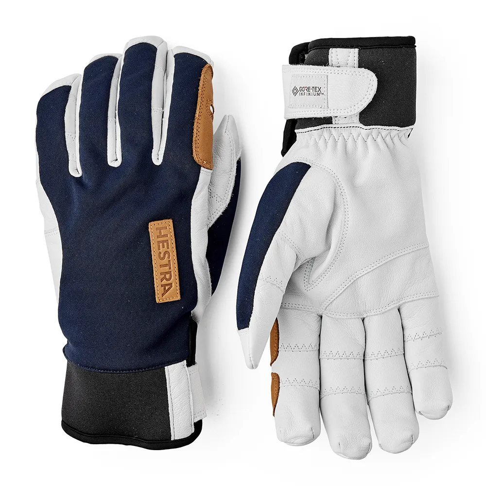 Hestra Ergo Grip Active Wool Terry Marin & offwhite - 10