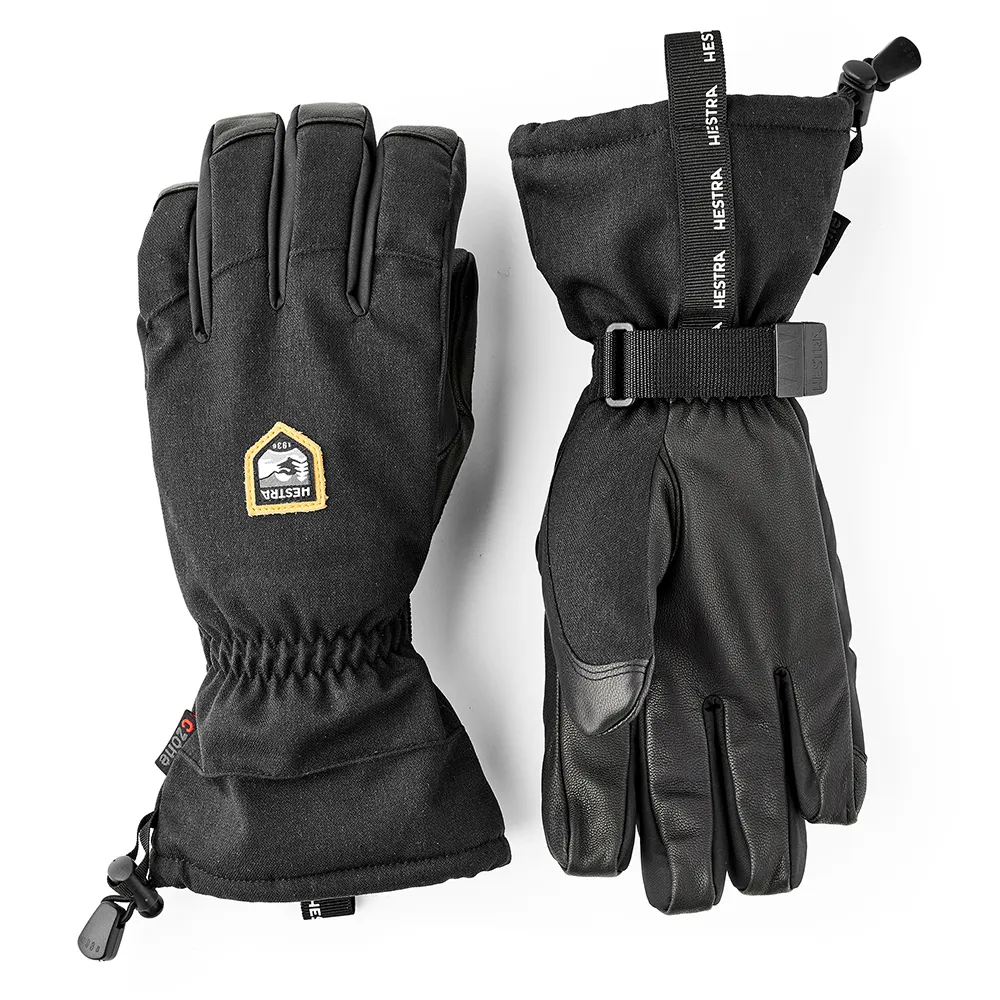 Hestra Handskar CZone Mountain - 5 finger Svarta - 10