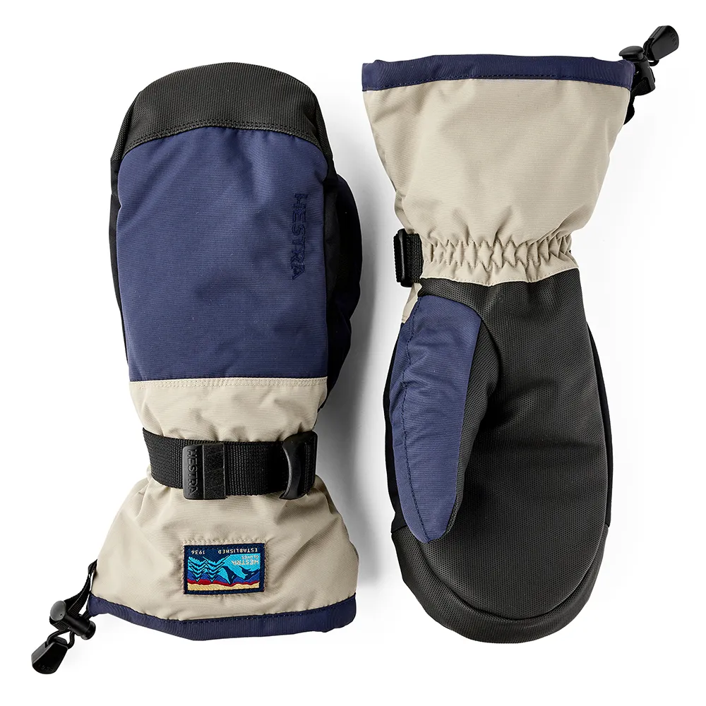 Hestra Handskar Gauntlet Sr. - mitt Mörk marinblå & Beige - 9