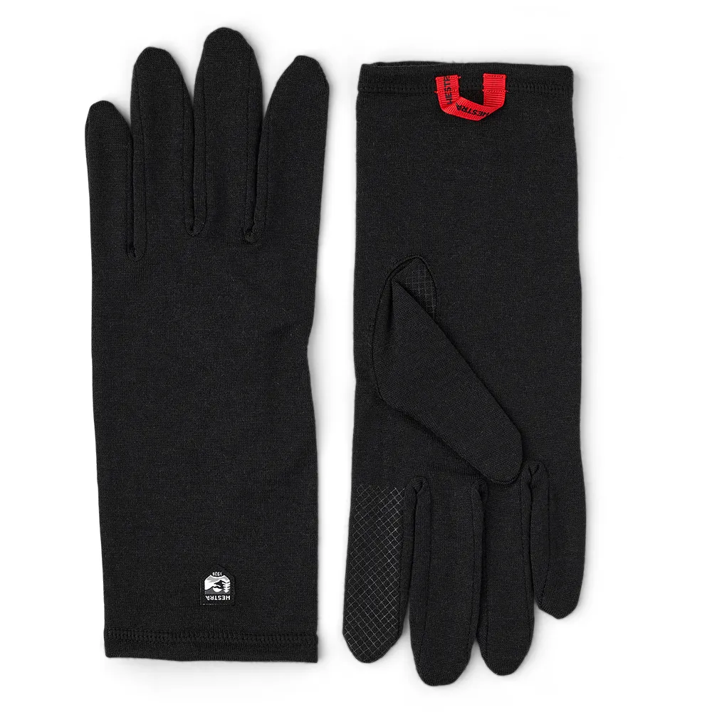 Hestra Merino Wool Liner Long Svarta - 10