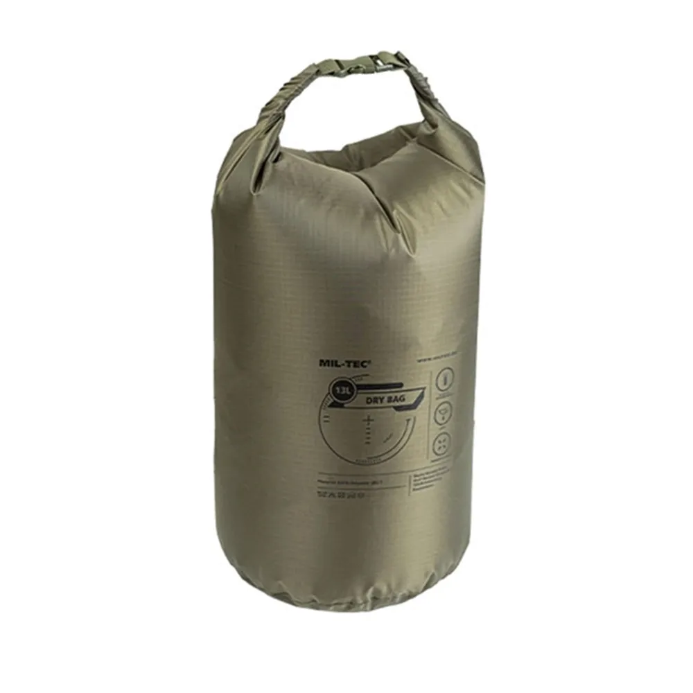 Miltec Drybag Olive 13 Liter
