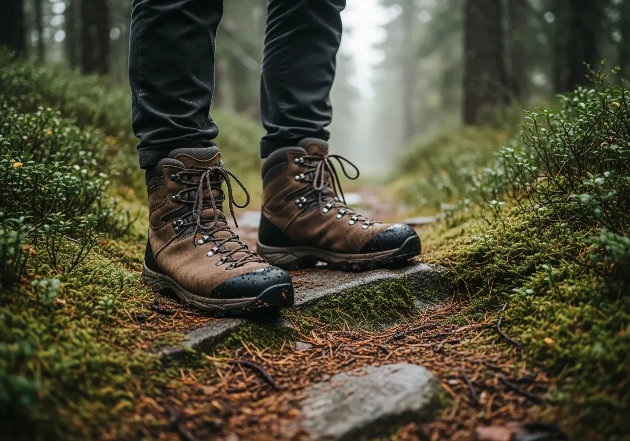 Rätt strumphöjd för mellanhög känga