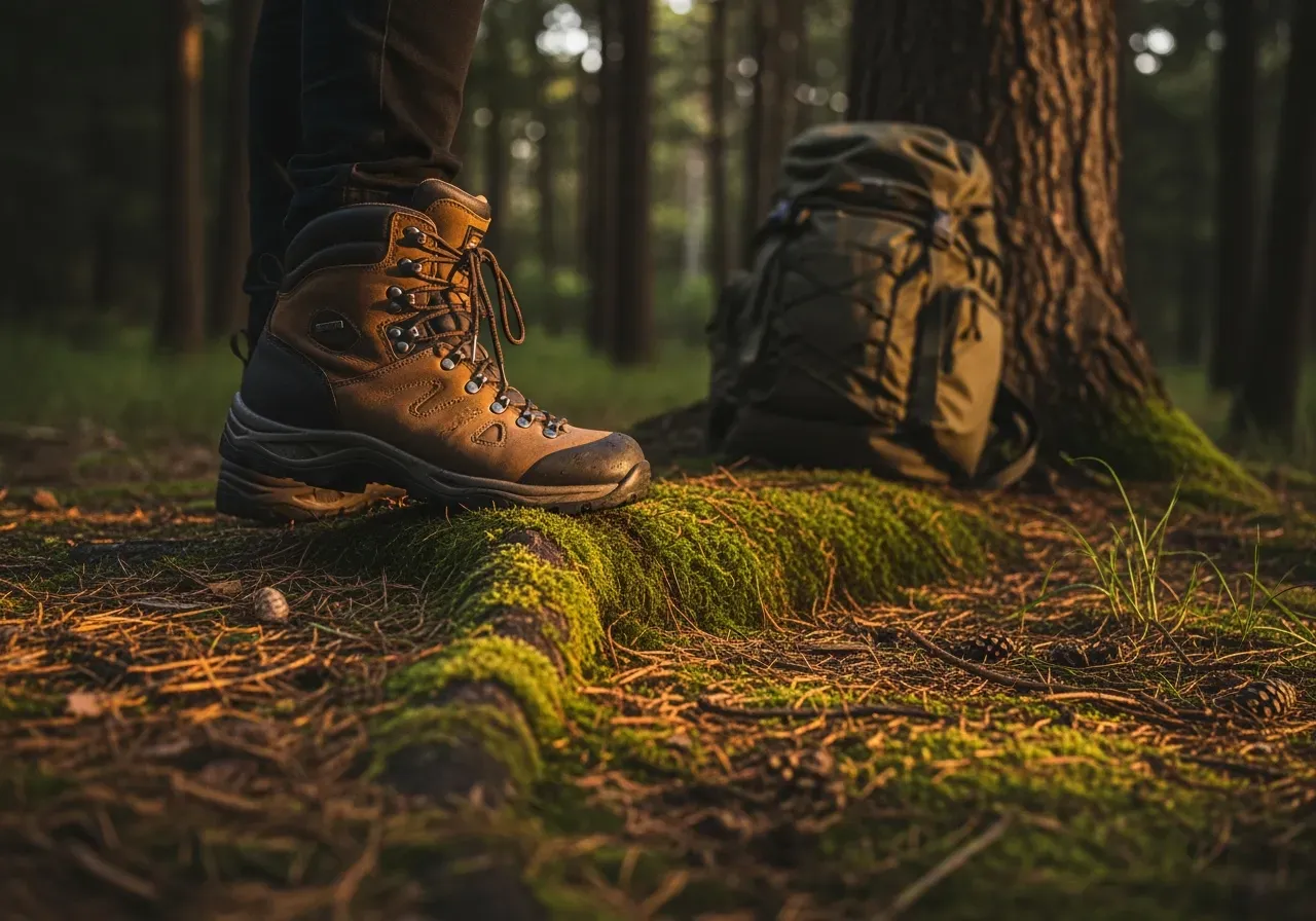 Strumpor i Magnum-kängor för fuktbalans