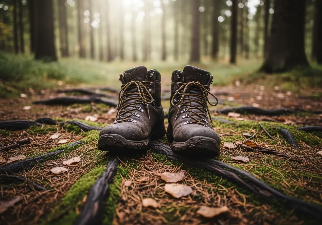 Strumpor och värmesulor i kängor