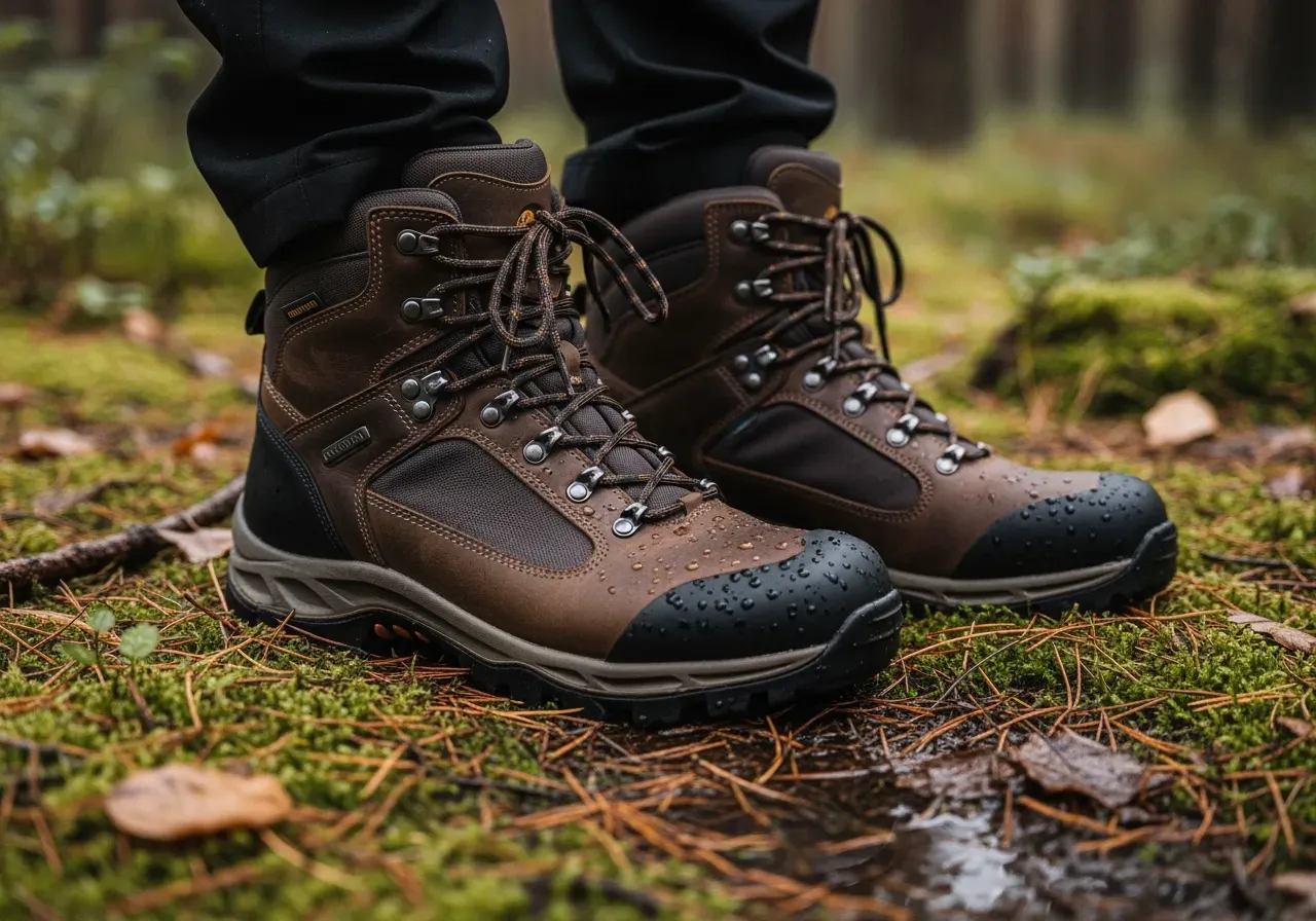 Varma fötter under pauser ute