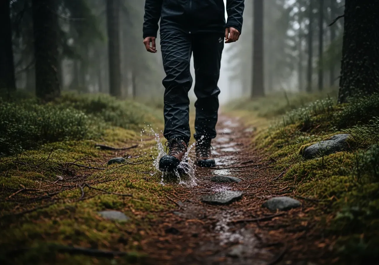 Tunn värmeväst för fotkomfort