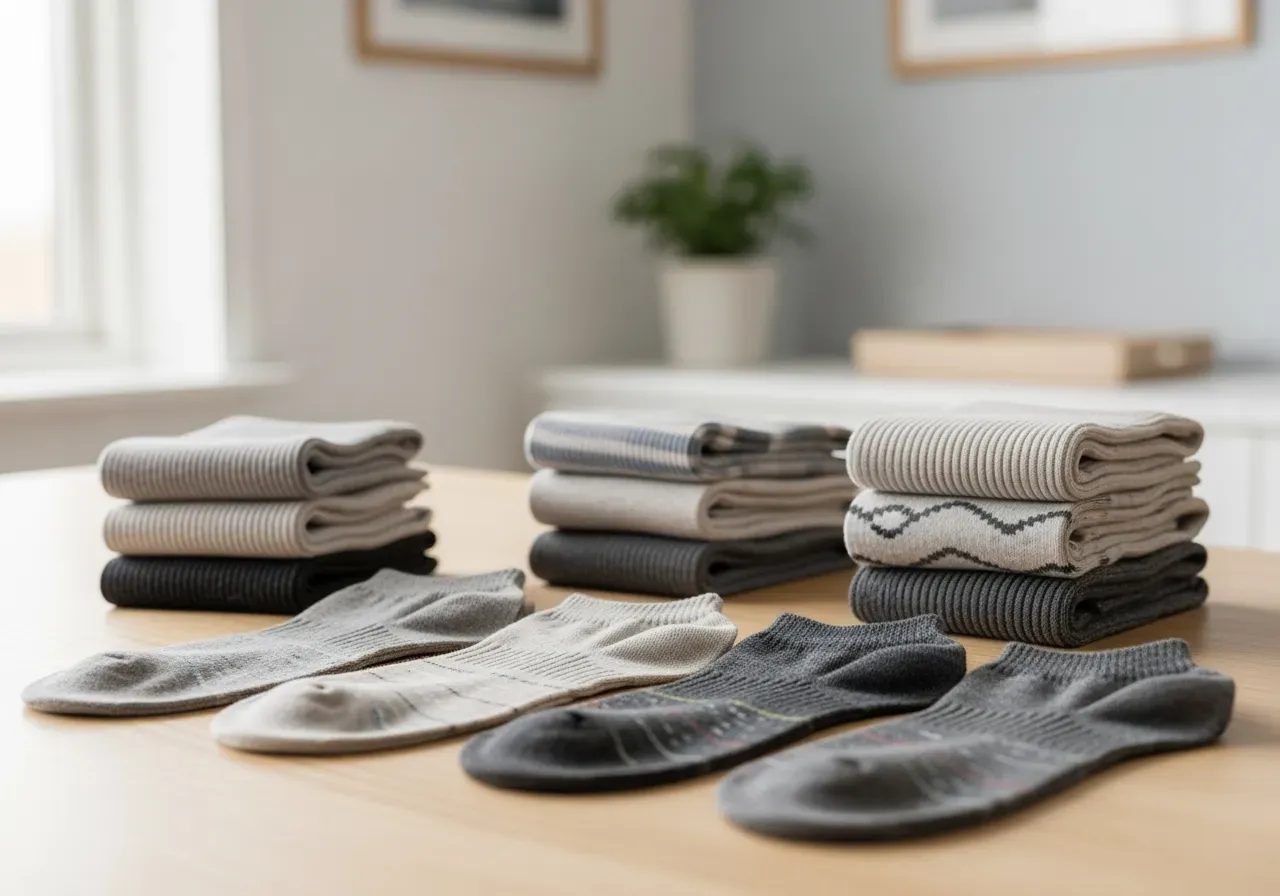 Strumpor för bättre fotkomfort