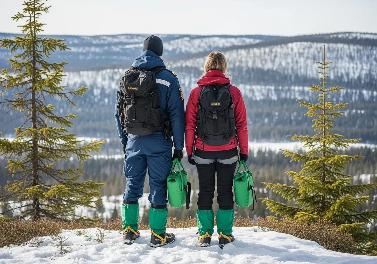 Vattentät småförvaring för friluftskök