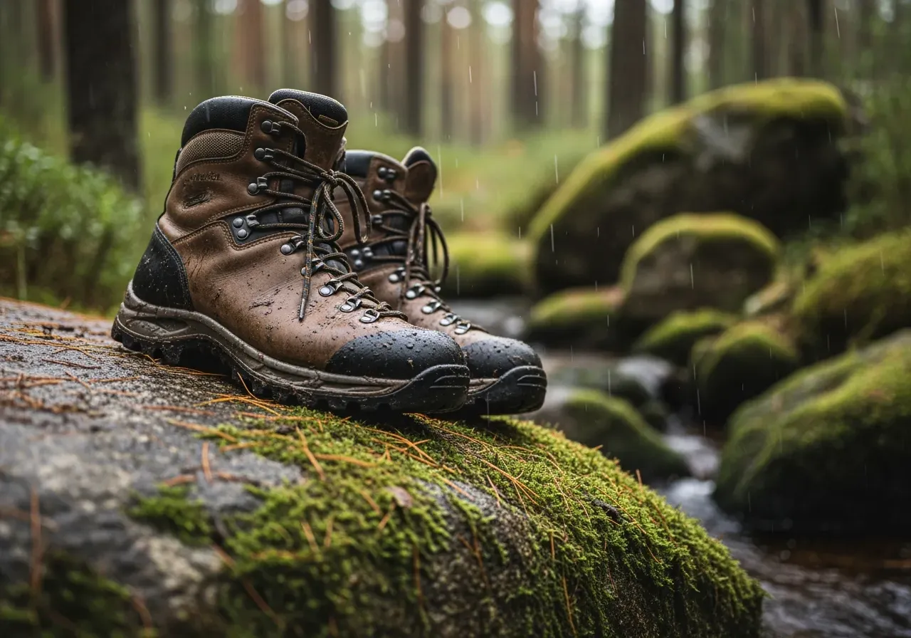 Vattentät förvaring för pannlampor